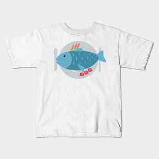 Fish Food Kids T-Shirt